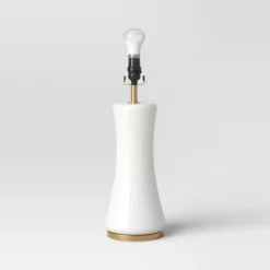 Large Opal Glass Lamp Base Off-White - Threshold™ -Threshold Décor Deals Store GUEST 97dff826 08e1 4067 b932 4e07b52861b7