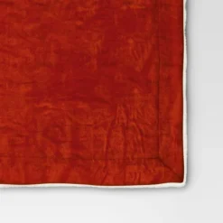 Solid Printed Plush With Shearling Reverse Throw Blanket - Threshold™ -Threshold Décor Deals Store GUEST 99f199d5 b523 490a a4c7 f7eeec5c57bd