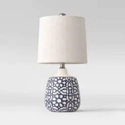 Assembled Ceramic Table Lamp Blue - Threshold™ 8 Assembled Ceramic Table Lamp Blue - Threshold™ -Threshold Décor Deals Store GUEST a72b8512 d249 4def be06 43a18b186729
