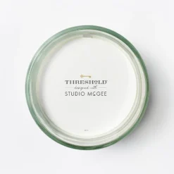 Clear Glass Santal & Ginger Candle White - Threshold™ Designed With Studio McGee -Threshold Décor Deals Store GUEST aa8a006b a600 42b9 8c15 46a5e119129d 1