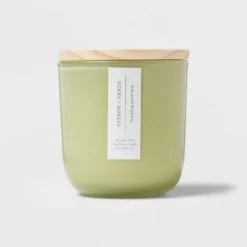 Citron And Sands Candle Green - Threshold™ -Threshold Décor Deals Store GUEST ac29f15a 74a7 4509 9e2b 431f209854df