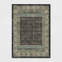Distressed Geometric Tufted Area Rug Green - Threshold™ -Threshold Décor Deals Store GUEST ac2e2a72 b0f8 400b a4d8 135964324c89