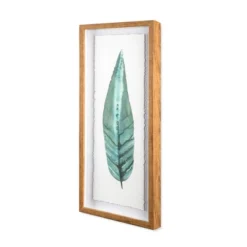 (Set Of 3) 28"x12" Framed Leaves Decorative Wall Art White - Threshold™ 11 (Set Of 3) 28"x12" Framed Leaves Decorative Wall Art White - Threshold™ -Threshold Décor Deals Store GUEST acdaaf97 e396 42ba 9510 65abb8f5a8a9