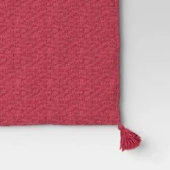 Textured Knit Throw Blanket With Tassels - Threshold™ -Threshold Décor Deals Store GUEST ad662d7b 7f64 4d6b 98b0 dfbba175b0ef