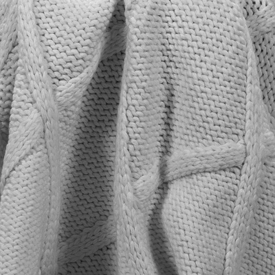 Chunky Diamond Knit Throw Blanket - Threshold™ 4 Chunky Diamond Knit Throw Blanket - Threshold™ - Image 4