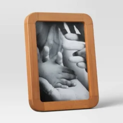 Rounded Corner Medium Wood Single Image Table Frame Brown - Threshold™ 10 Rounded Corner Medium Wood Single Image Table Frame Brown - Threshold™ -Threshold Décor Deals Store GUEST aeaeb5b7 44c7 47fb 8eca 6a931e23c090