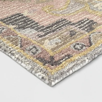 Damask Tufted Area Rug - Threshold™ 1 Damask Tufted Area Rug - Threshold™