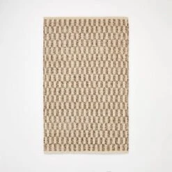 Checkered Stripe Rug Brown - Threshold™ Designed With Studio McGee 8 Checkered Stripe Rug Brown - Threshold™ Designed With Studio McGee -Threshold Décor Deals Store GUEST b2864ce6 6869 48dc 80bf 0c1c5704bc0f