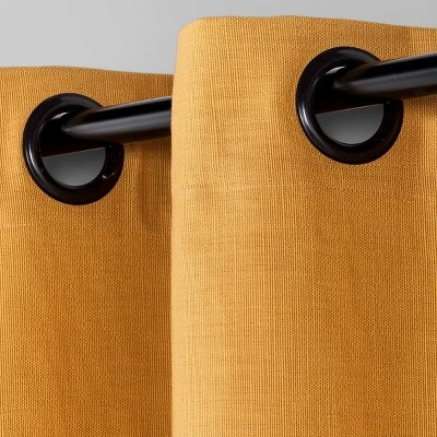 1pc Light Filtering Solid Window Curtain Panel - Threshold™ 1 1pc Light Filtering Solid Window Curtain Panel - Threshold™