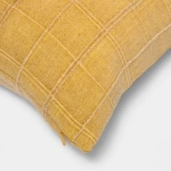 Woven Washed Windowpane Throw Pillow - Threshold™ -Threshold Décor Deals Store GUEST b96a51e5 3eb9 4ba4 a95a c241eee0f630