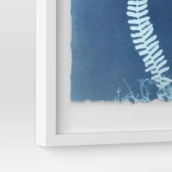 (Set Of 2) 16" X 20" Float Mount Plant Print Framed Wall Poster Set White - Threshold™ -Threshold Décor Deals Store GUEST bb8adcad a5ed 4a87 97ad 733d702ca873