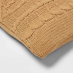 Oversized Cable Knit Chenille Throw Pillow - Threshold™ -Threshold Décor Deals Store GUEST c326d2d5 b319 42ab 92b1 ef4f1bc0e54f