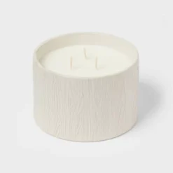 Textured Straight Side Ceramic Vanilla Pumpkin Candle White - Threshold™ 8 Textured Straight Side Ceramic Vanilla Pumpkin Candle White - Threshold™ -Threshold Décor Deals Store GUEST c83f7ca8 e5f6 4819 98d2 08162f587614