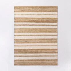 Riverton Striped Jute/Wool Area Rug Tan - Threshold™ Designed With Studio McGee -Threshold Décor Deals Store GUEST ca3cf1e5 65fa 4902 9ec7 da5ec1583349