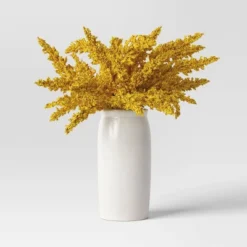 Goldenrod Artificial Plant Arrangement In Ceramic Pot - Threshold™ -Threshold Décor Deals Store GUEST cf43aaeb 8dcf 4219 9d22 8a5e9cd0ea6d