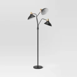 3-Head Floor Lamp Black - Threshold™ -Threshold Décor Deals Store GUEST d021391c d6a0 4691 8c04 2edeeeaa33be
