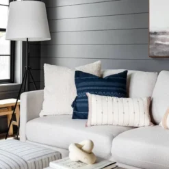 36" X 36" Dreary Abstract Landscape Framed Wall Canvas - Threshold™ Designed With Studio McGee -Threshold Décor Deals Store GUEST d202b3d7 589d 4f85 968a 8dc99424faa2