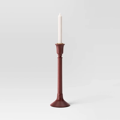 Wood Turned Candleholder - Threshold™ 2 Wood Turned Candleholder - Threshold™ - Image 2