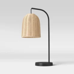 Addison Rattan Table Lamp Brown - Threshold™ -Threshold Décor Deals Store GUEST d4c41b86 c440 4124 9baf f515f0f7cde8