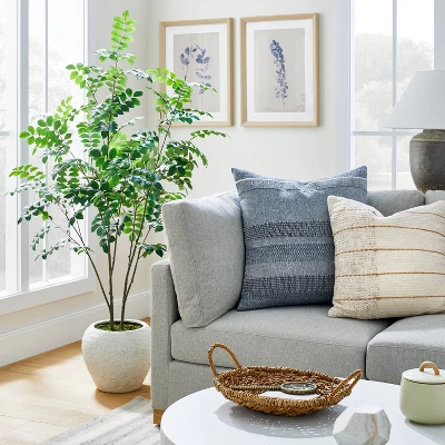 Moringa Artificial Tree Green - Threshold™ Designed With Studio McGee 1 Moringa Artificial Tree Green - Threshold™ Designed With Studio McGee