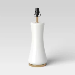 Large Opal Glass Lamp Base Off-White - Threshold™ -Threshold Décor Deals Store GUEST d66decea ad42 478b 8844 88171ba87e2a