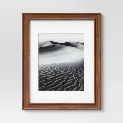 Wood Matted Wall Frame Midtone Woodgrain - Threshold™ 5 Wood Matted Wall Frame Midtone Woodgrain - Threshold™ - Image 5