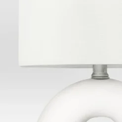 Abstract Ceramic Mini Table Lamp White - Threshold™ -Threshold Décor Deals Store GUEST e060b615 0e7d 45e5 a0cf f6597ddf73ee