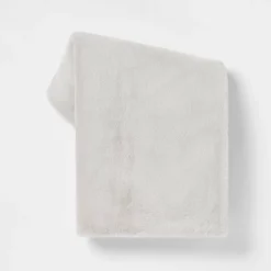 Faux Rabbit Fur Throw Blanket - Threshold™ 13 Faux Rabbit Fur Throw Blanket - Threshold™ -Threshold Décor Deals Store GUEST e2fec1f4 e1e5 44a5 b6ea 9879ff6f13fa