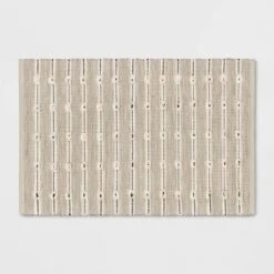 Woven Striped Flatweave Rug Black/Cream - Threshold™ -Threshold Décor Deals Store GUEST e3b8f326 ae7a 4dc1 b168 731bf8eb1ecf