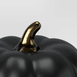 Set Of 3 Small Ceramic Halloween Pumpkins With Gold Stem - Threshold™ 5 Set Of 3 Small Ceramic Halloween Pumpkins With Gold Stem - Threshold™ -Threshold Décor Deals Store GUEST e522c71c 5236 4716 87d9 cb99acca79a8