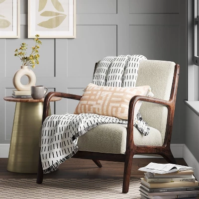 Dash Kantha Solid Throw Blanket Black - Threshold™ 1 Dash Kantha Solid Throw Blanket Black - Threshold™