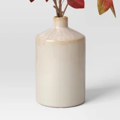 Leaf Arrangement In Ceramic Pot Red - Threshold™ 5 Leaf Arrangement In Ceramic Pot Red - Threshold™ -Threshold Décor Deals Store GUEST e7fb038d 9de2 4de1 8e13 2c4f2335bc36