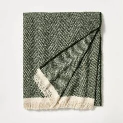Herringbone Frayed Edges Throw Blanket - Threshold™ Designed With Studio McGee -Threshold Décor Deals Store GUEST e87e4b7c aac5 4211 a82d df91d6572638