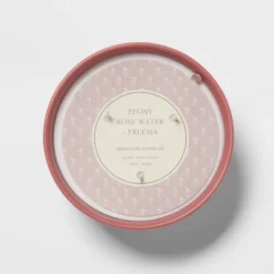 13oz Footed Textured Ceramic Dish With Dustcover Peony Rose Water & Freesia Pink - Threshold™ 5 13oz Footed Textured Ceramic Dish With Dustcover Peony Rose Water & Freesia Pink - Threshold™ -Threshold Décor Deals Store GUEST eb87a0a5 6a53 40c2 940e 8e0616399c3d