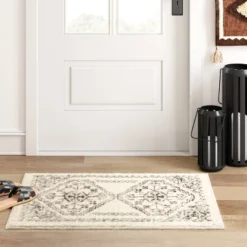 Distressed Persian Accent Rug Cream - Threshold™