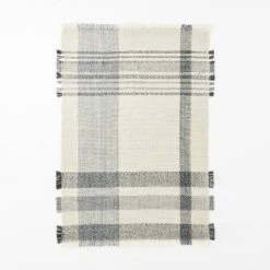 Laurelhurst Indoor/Outdoor Plaid Rug Black/White - Threshold™ Designed With Studio McGee -Threshold Décor Deals Store GUEST f399b605 bcef 4104 8333 f7d9f5288045