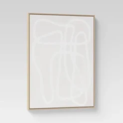 (Set Of 2) 24" X 30" Line Drawing Wall Canvases Gray/White - Threshold™ -Threshold Décor Deals Store GUEST f4700fef 07ff 477f b4f6 94f1f5ce7ae7