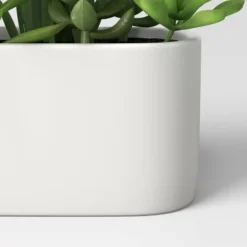 Artificial Succulents In Long Pot White - Threshold™ -Threshold Décor Deals Store GUEST f79b6fcf 8ef8 4625 9b16 aae3d7b9b7ca
