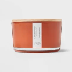 Island Starfruit And Nectarine Candle Orange - Threshold™ -Threshold Décor Deals Store GUEST fb7ae954 e093 433e bd6a 59443e0387fb