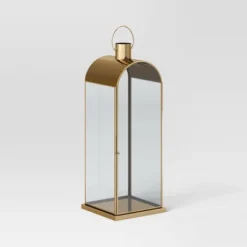 Metal Lantern Gold - Threshold™ -Threshold Décor Deals Store GUEST ffd8ca15 12f3 4b61 bfb7 11cb5dc1399f